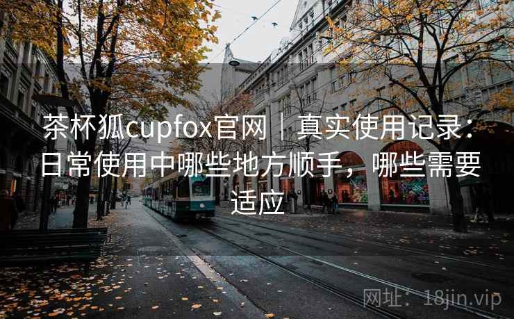茶杯狐cupfox官网｜真实使用记录：日常使用中哪些地方顺手，哪些需要适应