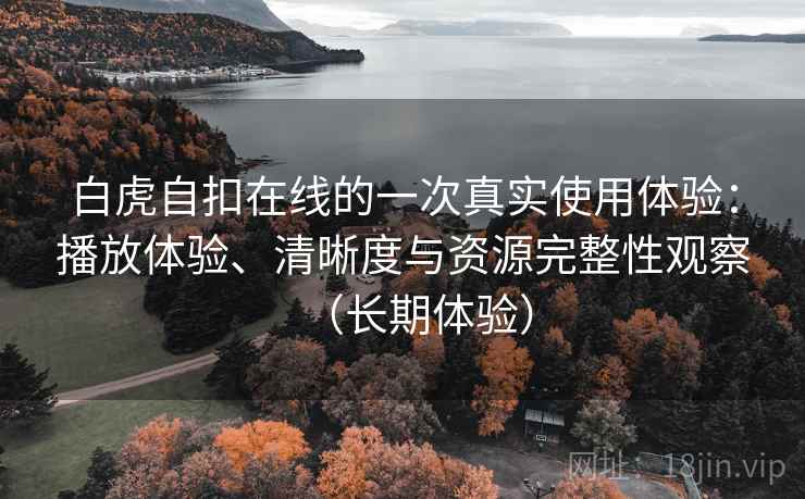 白虎自扣在线的一次真实使用体验：播放体验、清晰度与资源完整性观察（长期体验）